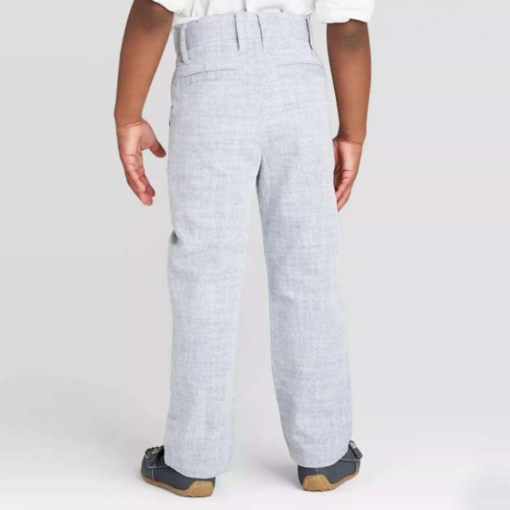 NWT Boys 18M Chambray Chino Pants Cat&Jack - Picture 2 of 9
